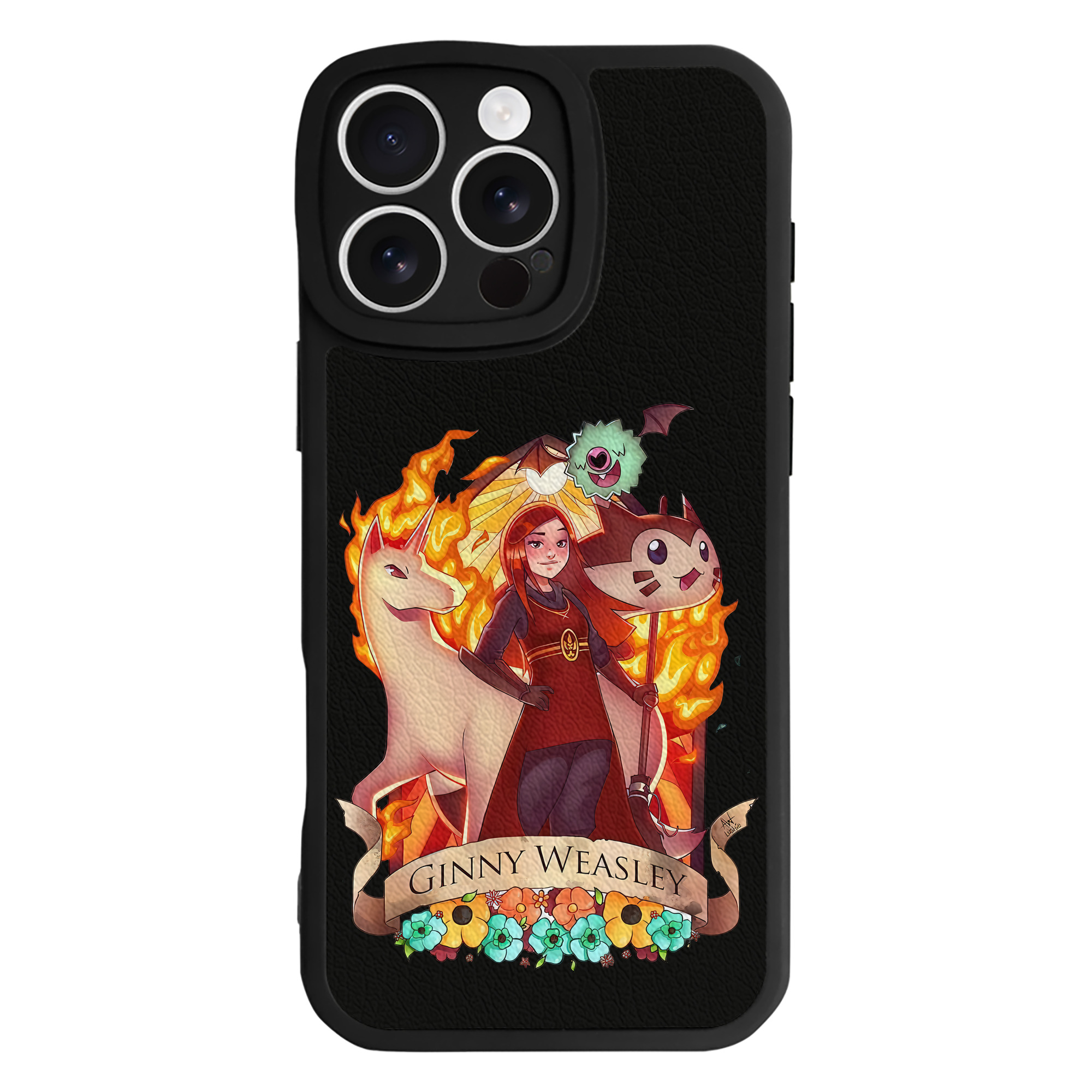 （画像用） Harry Potter ハリー・ポッターシリーズ 【iPhone 16シリーズ対応】シリコンスマホケース（レザー調） 材質：シリコン